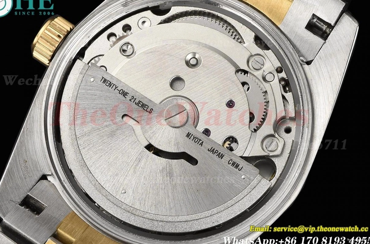 Rmn YG Green SS MY8215 31mm Datejust 278273 GDF 0316